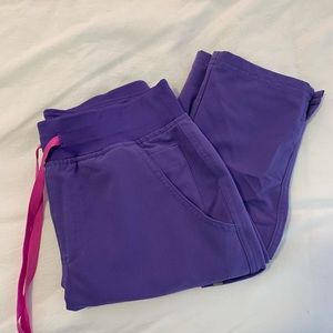 Amethyst figs yola skinny scrub pant